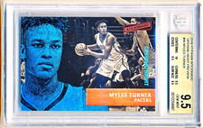 2016-17 Aficionado Myles Turner Opening Night SP #90 BGS 9.5 - POP 1