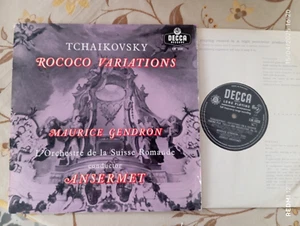 Tchaikovsky rococò variations Gendron cello Decca 10"LP LW 5323 1957 Mint- - Picture 1 of 2
