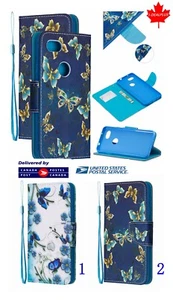 Para Samsung Galaxy A20/A30 Patrón Abatible Diseño Ranura para Tarjetas Billetera Estuche con Soporte Cubierta - Imagen 1 de 25