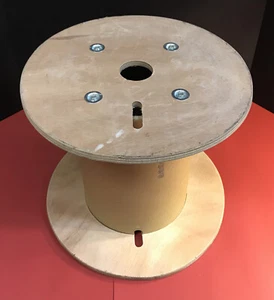 15" x 13" WOODEN CABLE SPOOL  - Picture 1 of 2