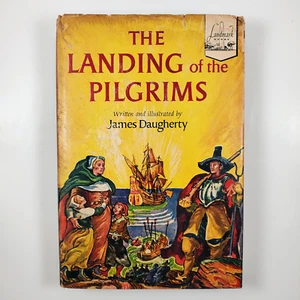 The Landing of the Pilgrims by James Daugherty Vintage 1950 1st Edition / 4th Print - Bild 1 von 10