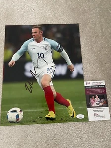 Wayne Rooney signed photo 11x14 proof JSA COA autographed England soccer legend - Picture 1 of 5