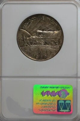 1926-S  .50   NGC  MS 65   OREGON TRAIL     Classic Silver Commemorative Coin - Image 1 of 4