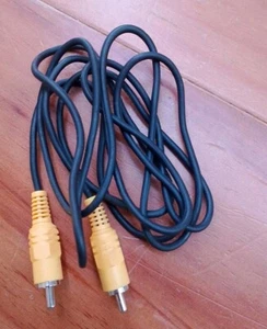 5ft RCA Male to Male M/M Yellow Audio Video AV Coax Coaxial Cable 62" - Picture 1 of 2