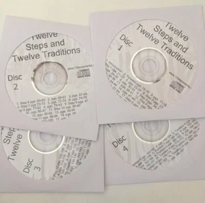 Twelve Steps and Twelve Traditions Set 12 Alcoholics Anonymous AA Free Shipping - Imagen 1 de 2