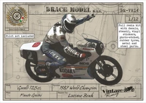 Brach 1/12 Garelli 125cc. 1987 World Champion (Driver: Fausto Gresini) - Imagen 1 de 1