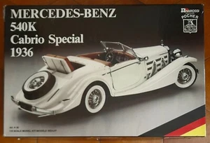 Pocher Mercedes 540 K Cabrio Special 1936 K 82 Scala 1:8 - Foto 1 di 18