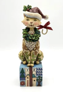 Jim Shore Heartwood Creek Santa Claws Cat Figurine 2007 #4007977 - Picture 1 of 10