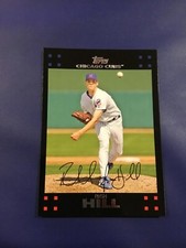2007 Topps # 41 RICH HILL ROOKIE RC Chicago Cubs Set Break MINT