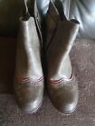 Ladies MUSTANG Brown Heeled Boots, UK 7, EU 41