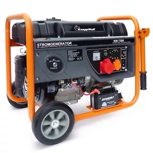 KnappWulf Stromgenerator 7300 Generator Stromerzeuger Notstromaggregat 230+400V - Bild 1 von 3