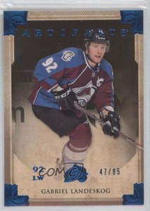 2013-14 Upper Deck Artifacts Sapphire /85 Gabriel Landeskog #28
