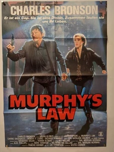 Murphys Gesetz MURPHY'S LAW Charles Bronson 1986 - Filmplakat DIN A1 - Bild 1 von 2