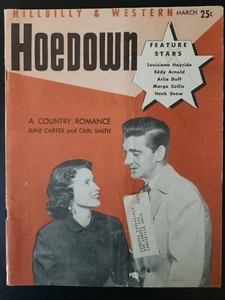 März 1954 Hillbilly & Western Hoedown Magazine June Carter Carl Smith. - Bild 1 von 3