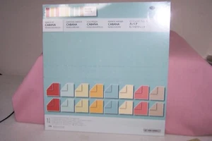 Power Palette Creative Memories Perfect Fit CABANA Monochromatics Paper NEW - Picture 1 of 2