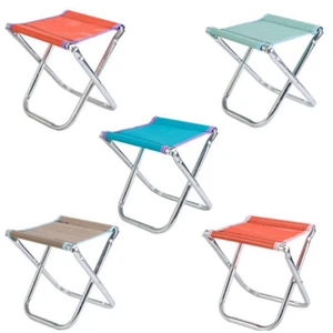 Outdoor Folding Stool Camping Lightweight Portable Chair Fishing Travelling - Picture 1 of 2