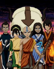 193 Avatar The Last Airbender - Aang Fight Japan Anime 14"x17" Poster