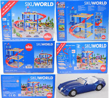 Siku Super 5505 Parkhaus für SIKU World mit Wiesmann MF5 Roadster (1320) 1:50