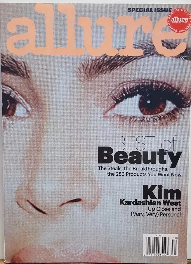 Allure Oct 2017 Special Issue Kim Kardashian Best of Beauty FREE SHIPPING CB Foto 1 de 1