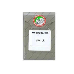 10 ORGAN 15X1 #18 LEDER SPITZE 15X1LL 15X1LR 15X2 HEIM NÄHMASCHINENNADEL  - Bild 1 von 1