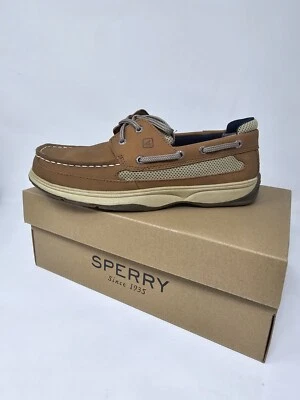 Zapatos informales Sperry Lanyard Boat jóvenes niños beige niño pequeño talla 10 Foto 1 de 4
