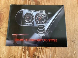 Booklet TUDOR Folleto "De la tecnología al estilo" 1970 - 2010 - Español - Bild 1 von 3