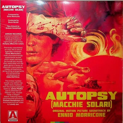 Autopsy/Macchie Solari- Ennio Morricone Soundtrack 2-LP NEW Coloured Vinyl ARROW - Image 1 of 2