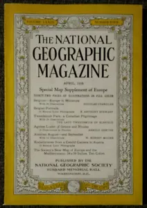 National Geographic magazine April 1938 No Map, Belgium Europe in Miniature - Picture 1 of 2