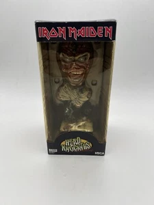 Iron Maiden Head Knockers Eddie Piece of Mind album cover NECA NEW IN BOX - Picture 1 of 6
