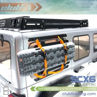 1/6 Scale Recovery Board for Axial SCX6 Jeep JLU Wrangler - Image 1 of 4