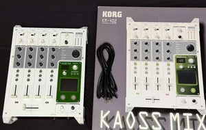 KORG Digital 4-channel DJ Mixer KM-402 Built-in Kaoss Pad Effects EQ Sampler - Picture 1 of 5