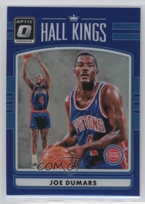 2016-17 Panini Donruss Optic Hall Kings Blue Prizm /49 Joe Dumars #19 HOF - Image 1 of 2