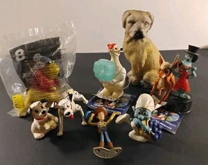Hodgepodge Of Vintage Toys Figurines McDonalds Wendy's Toys Misc Lot Of 9 - Picture 1 of 7
