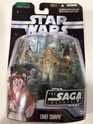 Hasbro Star Wars SAGA COLLECTION EP. VI ROTJ Chief Chirpa SAGA039 3,75 NISB Foto 1 de 4