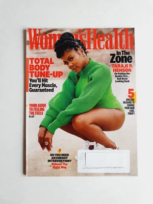 Women’s Health Magazine November, 2021 - Teraji P. Henson - In The Zone Foto 1 de 2