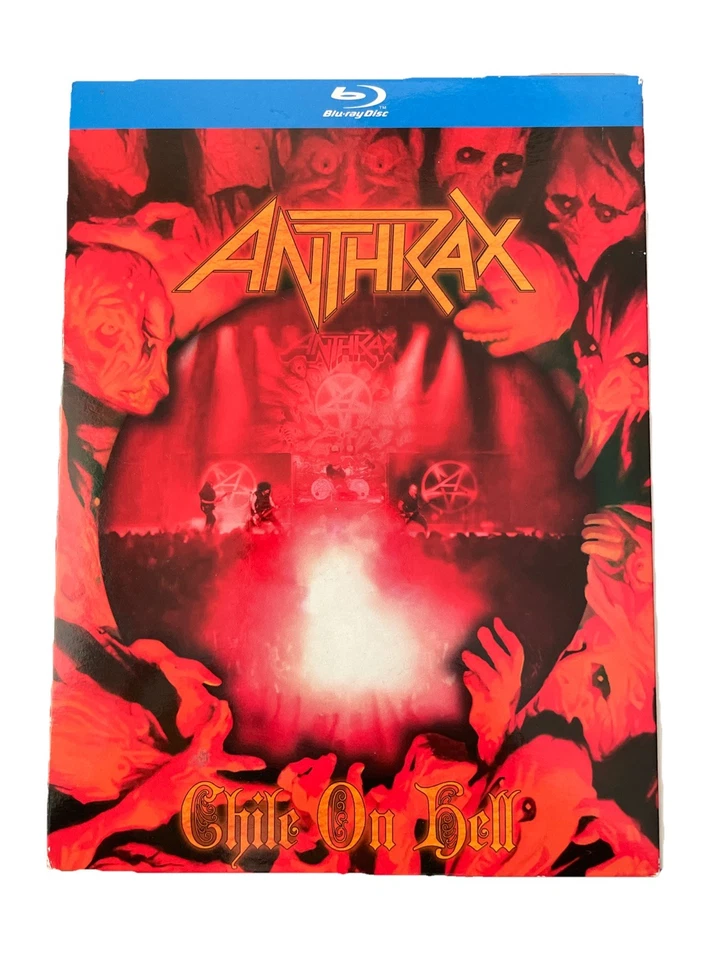 Anthrax - Chile On Hell  Ltd. Digipak Blu-Ray + 2 CD - Bild 1 von 4
