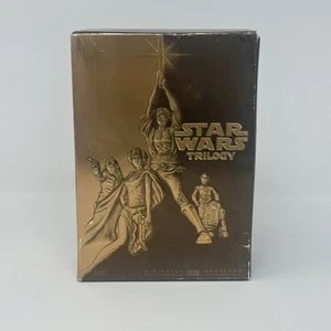 STAR WARS Original Trilogy THX Digitally Mastered 4 Disc Box Set DVD Gold Tested - Picture 1 of 12