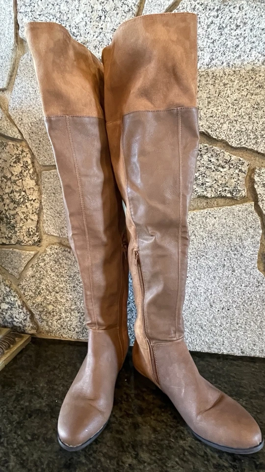Tall Boot Womens Size 8.5 (brown) - Image 1 of 4