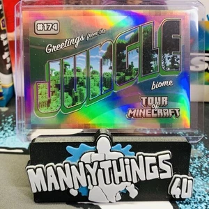 2024 Panini Minecraft Greetings from the Jungle Optichrome Prizm #'d/149 🔥 - Imagen 1 de 3