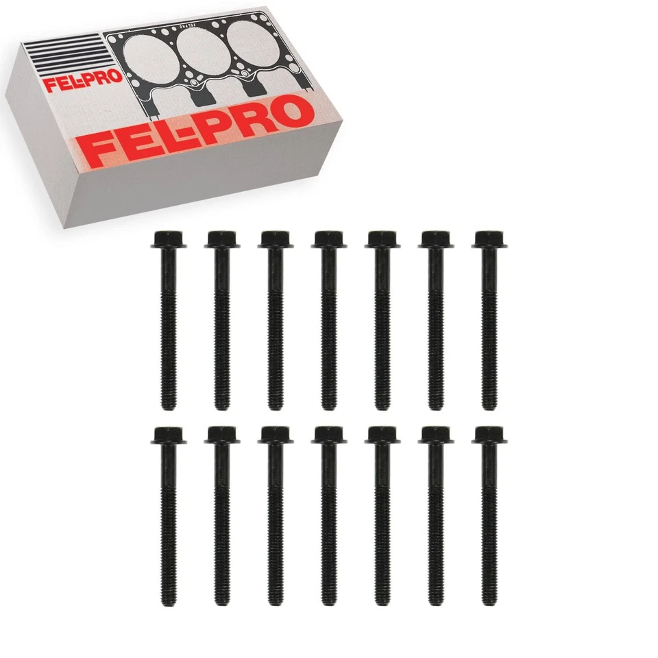 Juego de pernos de culata de motor Fel-Pro para Ford E-350 Econoline 1991-1996 4,9 L L L6 Foto 1 de 1