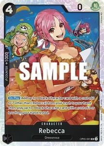 Rebecca OP05-091 Awakening of the New Era Foil - Picture 1 of 1