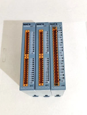 1 PIECE USED MOOG IMI220-418A001 12 DIGITAL OUTPUT MODULE - Image 1 of 4