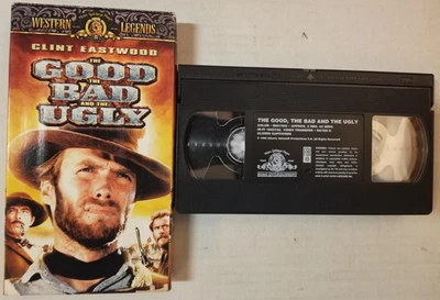 📼 VINTAGE 📼 The Good The Bad & The Ugly 📼 (VHS, 1966) 📼 TESTED 📼 - Image 1 of 2