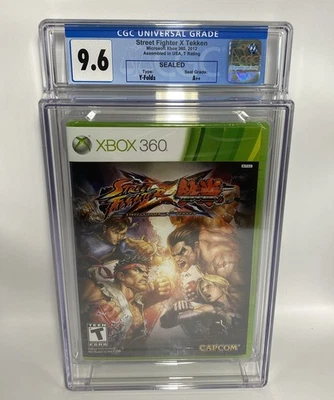 Street Fighter X Tekken (Microsoft Xbox 360, 2012) CGC 9.6A++ SEALED - Image 1 of 2