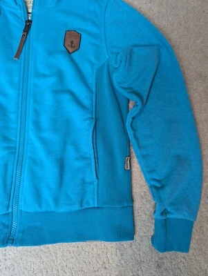 Naketano размер M поэты выбор мужской синий с капюшоном молнии куртка с капюшоном Anchor  - Изображение 1 из 4