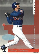 1996 (EXPOS) Leaf Signature Platinum Press Proofs #35 Henry Rodriguez