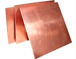 Kupferblech 0,80 mm, Bastel Kleinzuschnitt 100×100mm - Bild 1 von 1