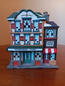 Vtg Department Store & Candy Shop Building Kirkland Christmas Village 1997 - Picture 1 of 11