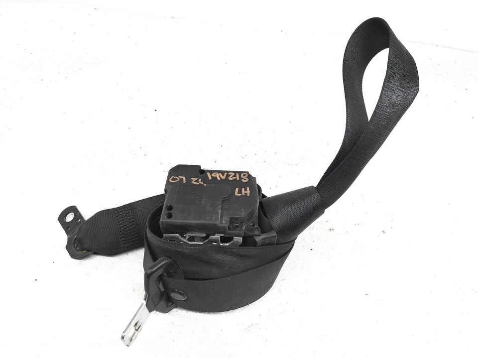 Cinturón de seguridad delantero izquierdo BMW Z4 2003-2008 retractor negro OEM 72-11-9-117-217 Foto 1 de 4