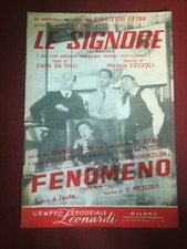 FILM LE SIGNORE - QUARTETTO CETRA - SPARTITO MUSICALE - ED. LEONARDI 1960